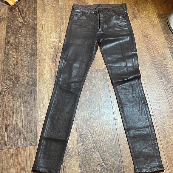 Citizens of Humanity slick brown jeans size 30🤎 - Picture 2 of 6